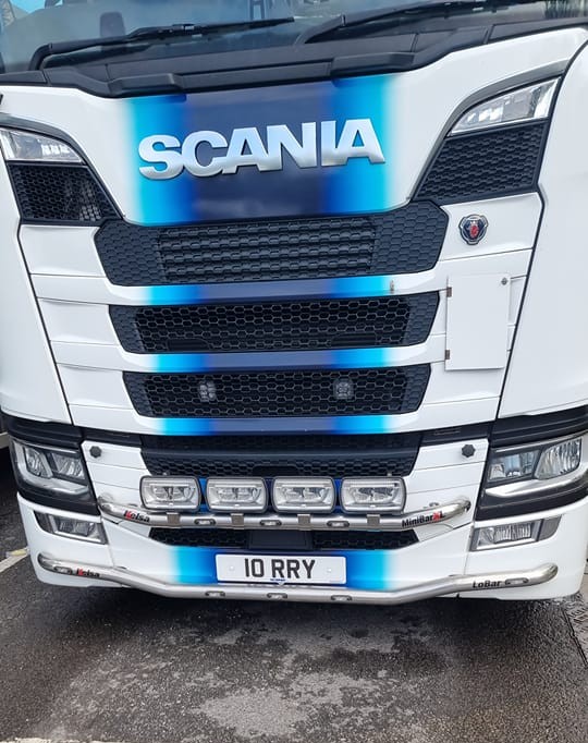 PRS Distribution Number Plate 10 RRY