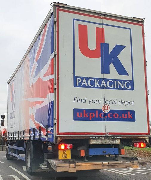 Number Plate UK Packaging PLC 12 UK