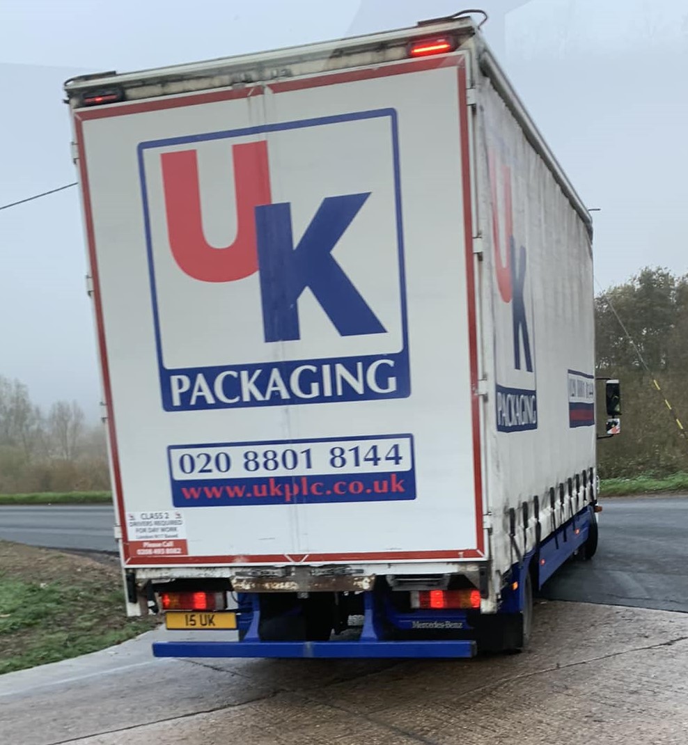 Number Plate UK Packaging PLC 15 UK