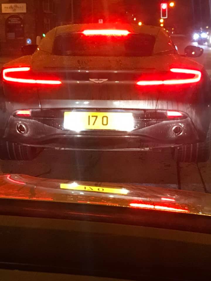 Number Plate All Number Look 17 O