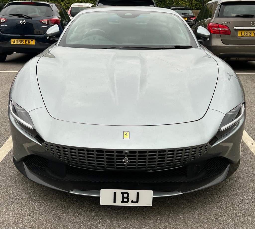 UK Number Plate 1 BJ