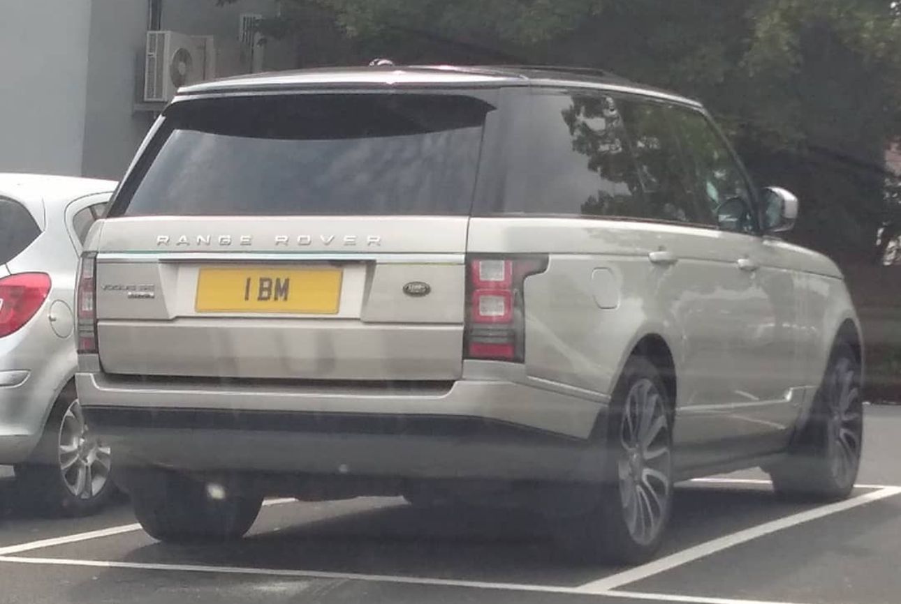UK Number Plate 1 BM