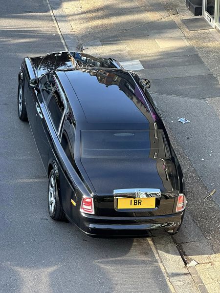 UK Number Plate 1 BR