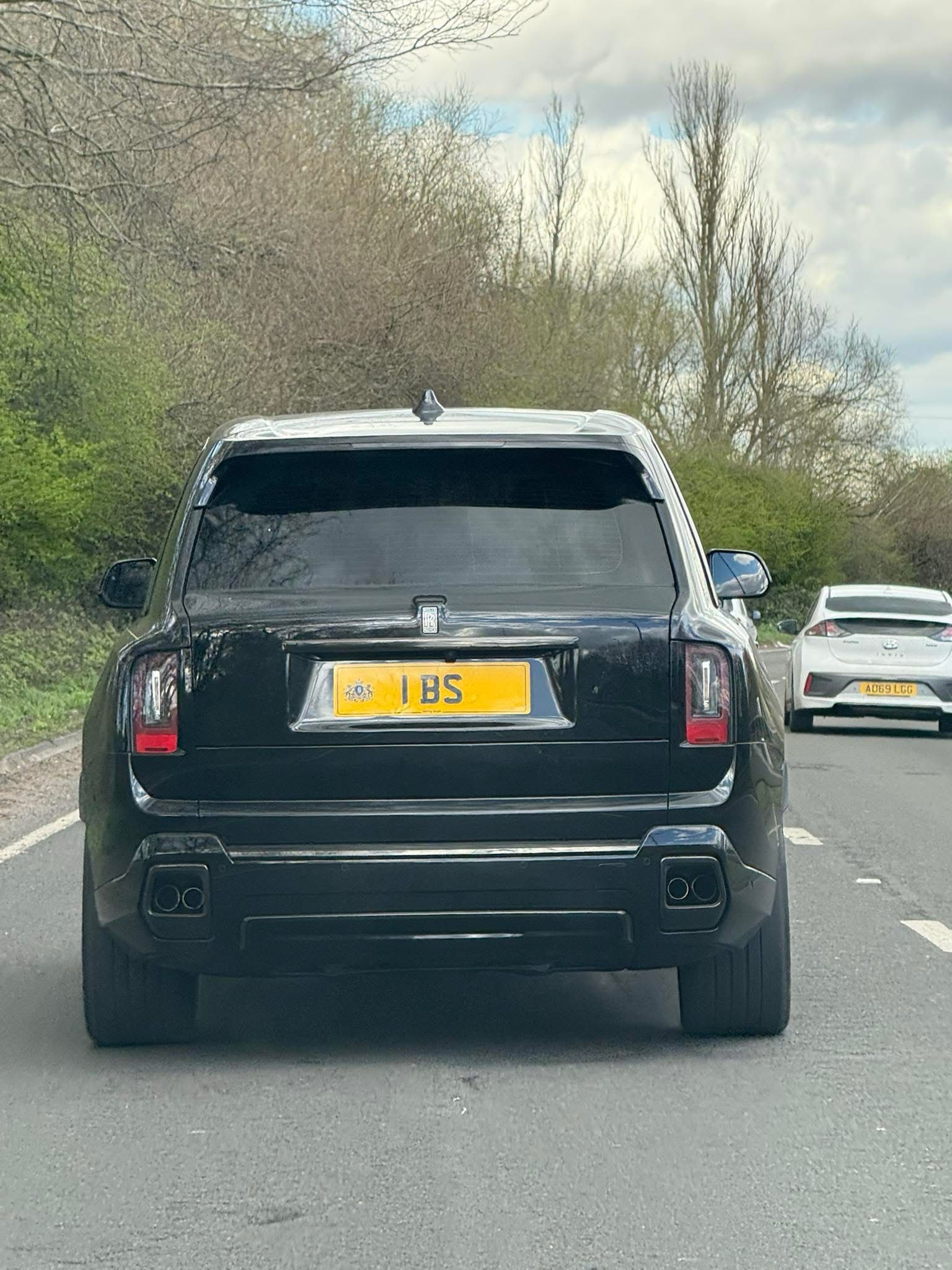 UK Number Plate 1 BS