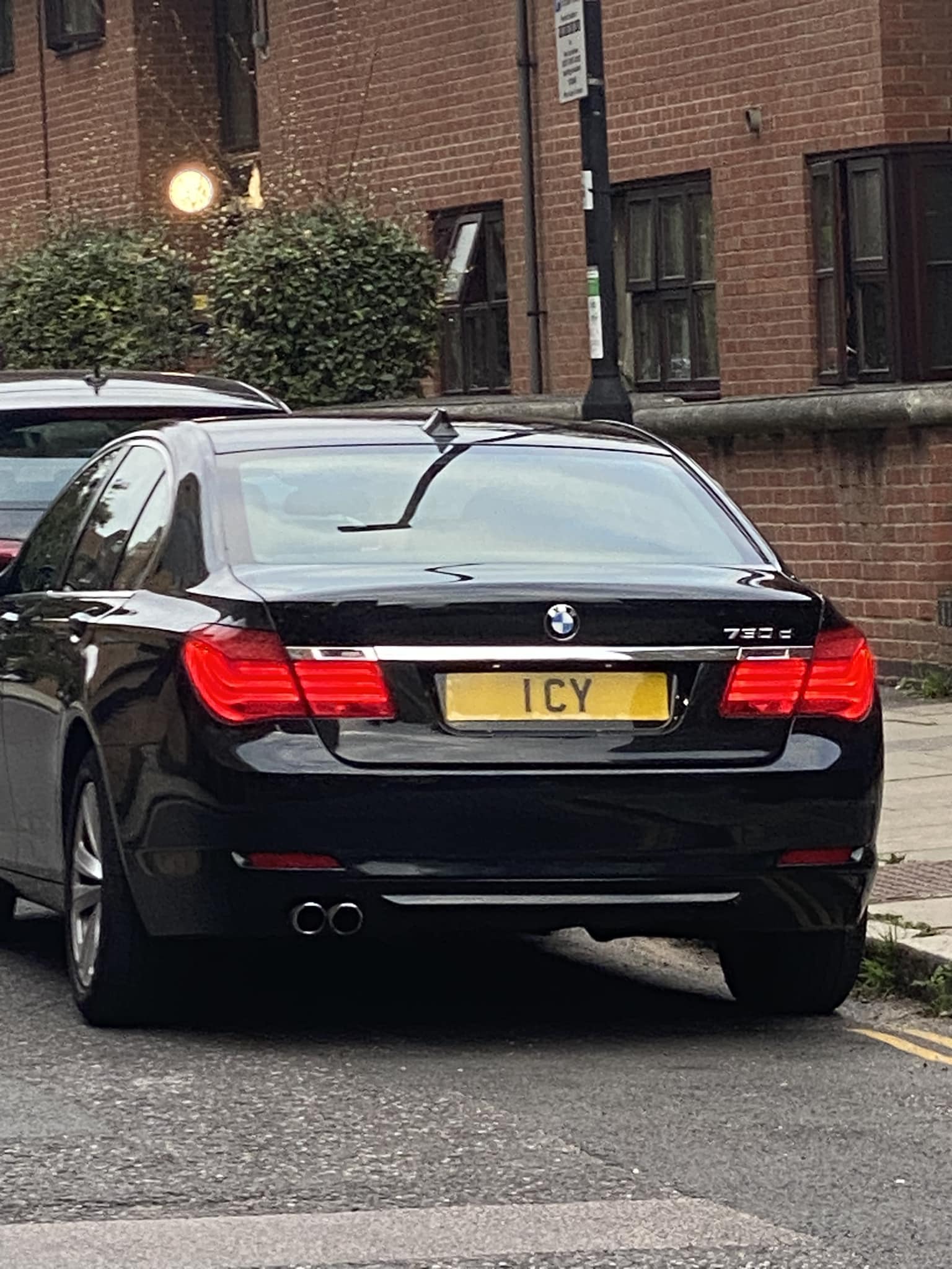 Embassy Diplomatic Flag UK Number Plate of Cyprus - 1 CY