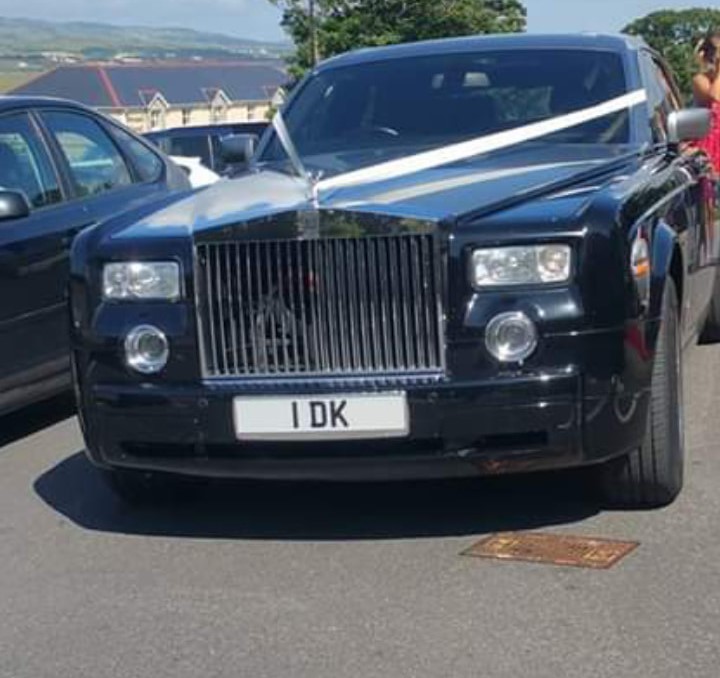 UK Number Plate 1 DK