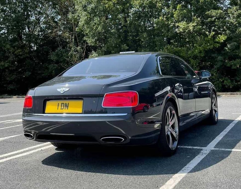 UK Number Plate 1 DN