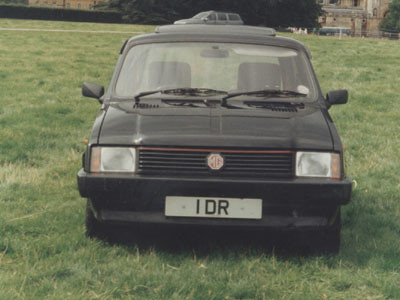 UK Number Plate 1 DR