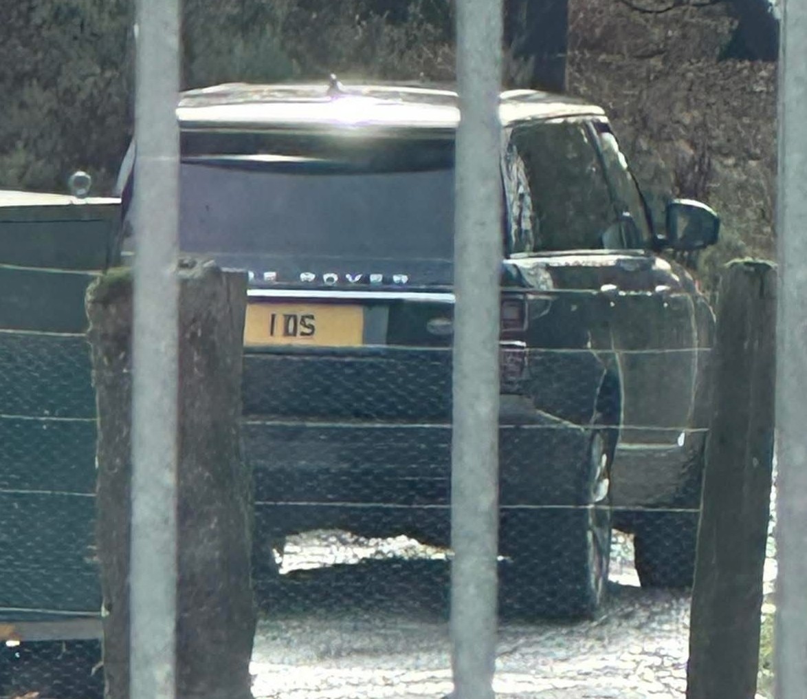 UK Number Plate 1 DS