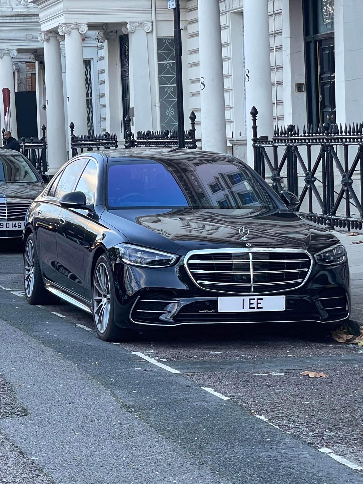 Embassy Diplomatic Flag UK Number Plate of Ethiopia - 1 EE