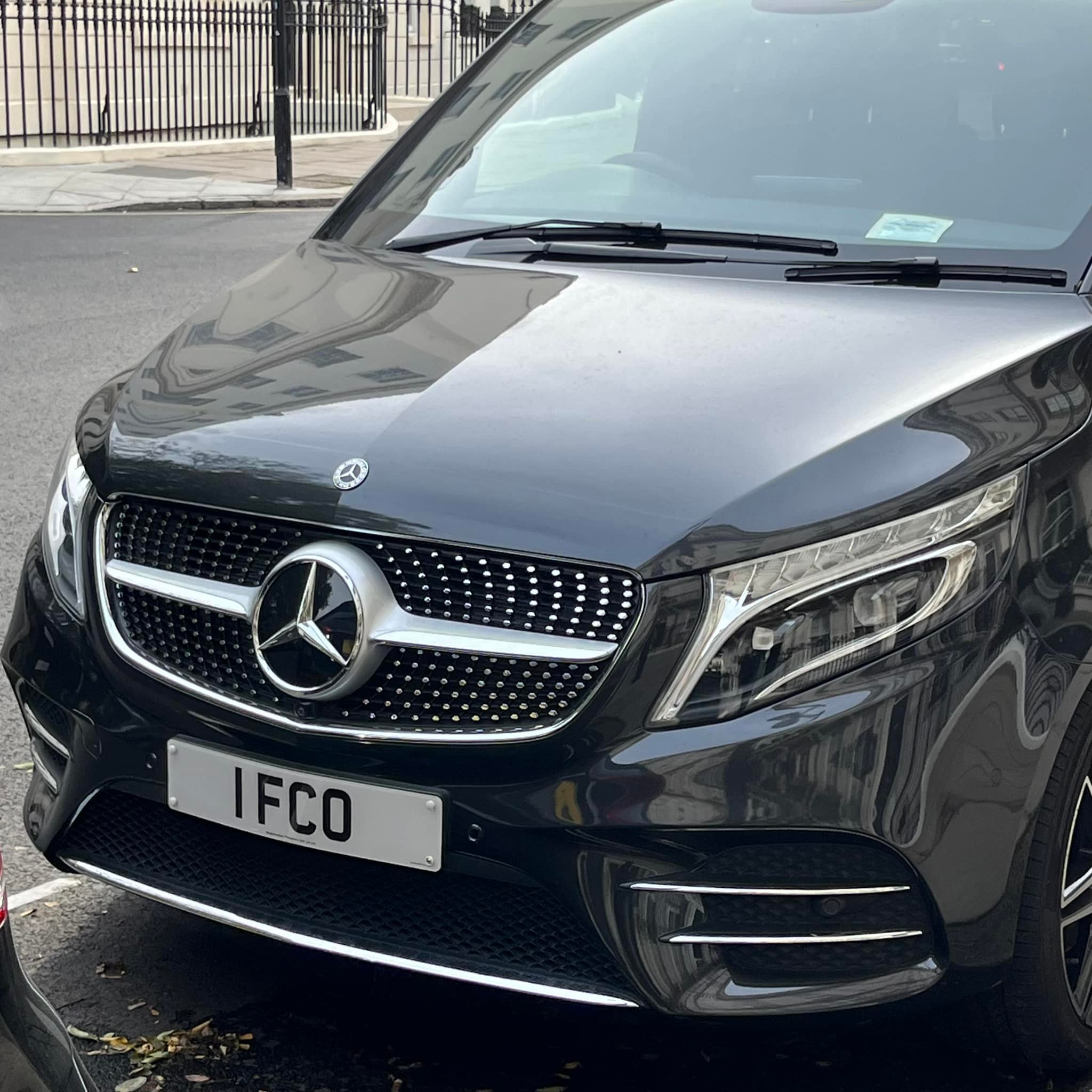 Embassy Diplomatic Flag UK Number Plate of Foreign and Commonwealth Office - 1 FCO