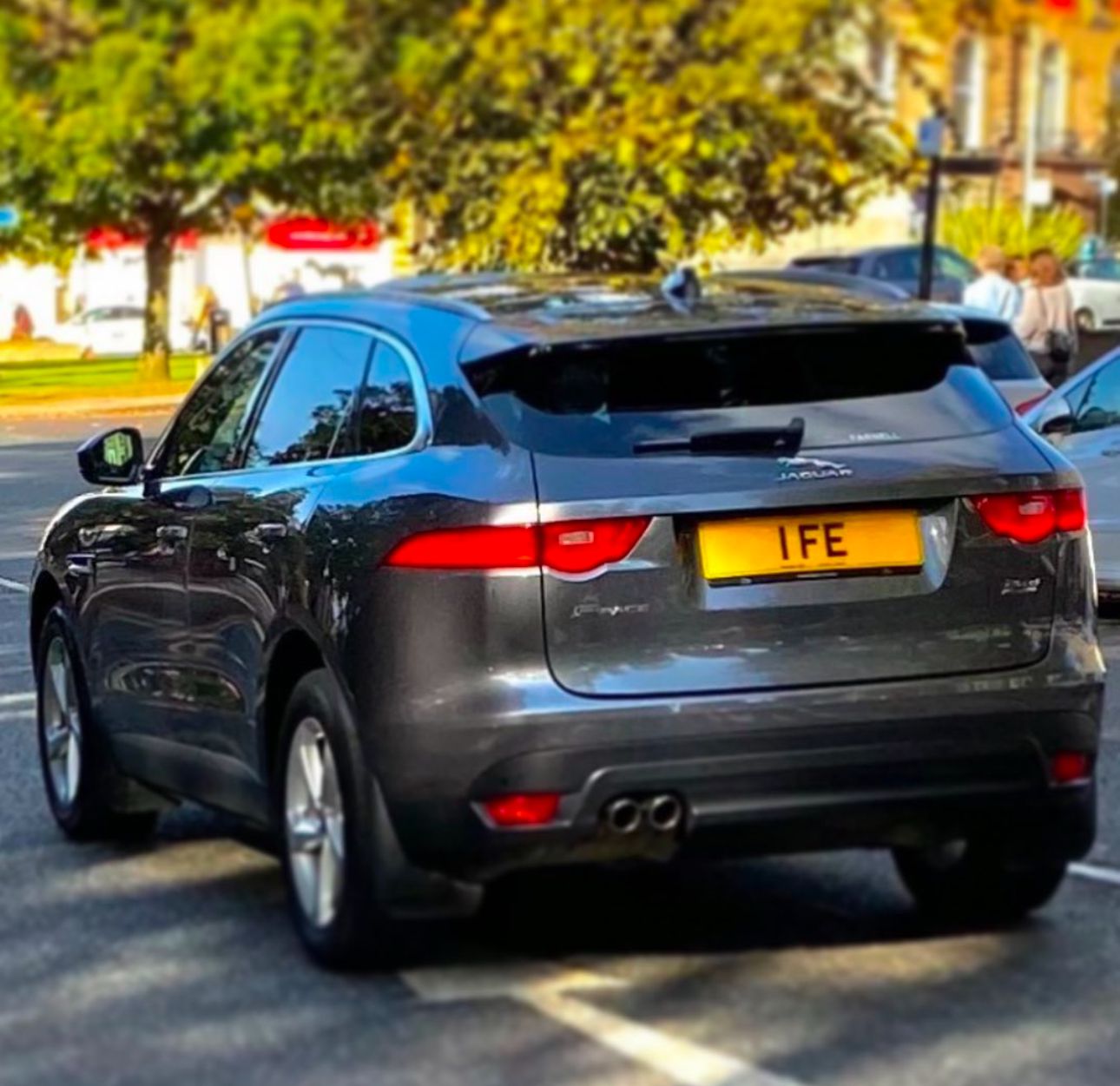 UK Number Plate 1 FE