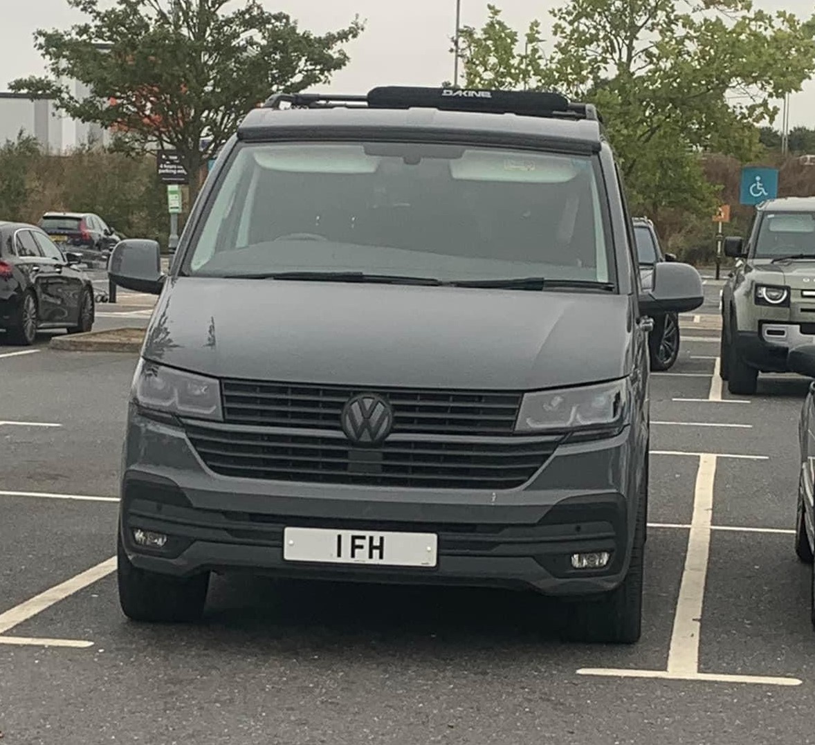 UK Number Plate 1 FH