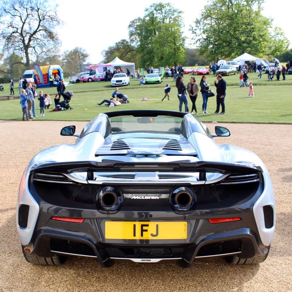 UK Number Plate 1 FJ (Image 2)