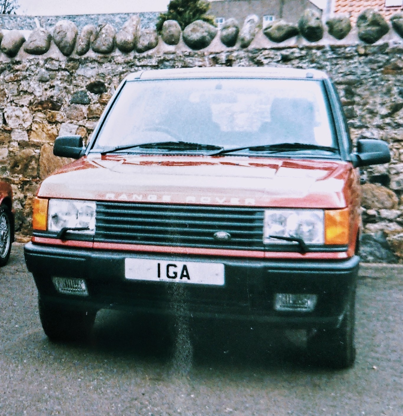UK Number Plate 1 GA