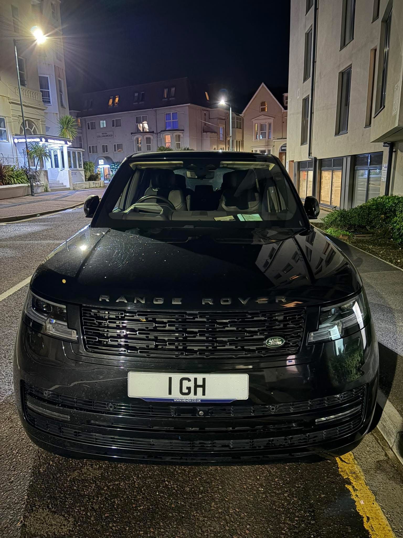UK Number Plate 1 GH