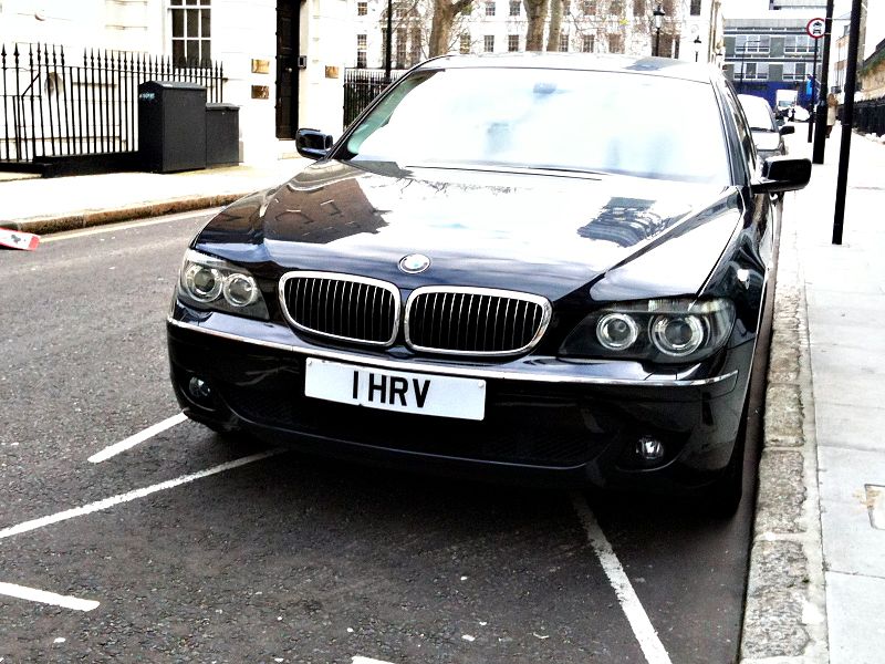 Embassy Diplomatic Flag UK Number Plate of Croatia - 1 HRV