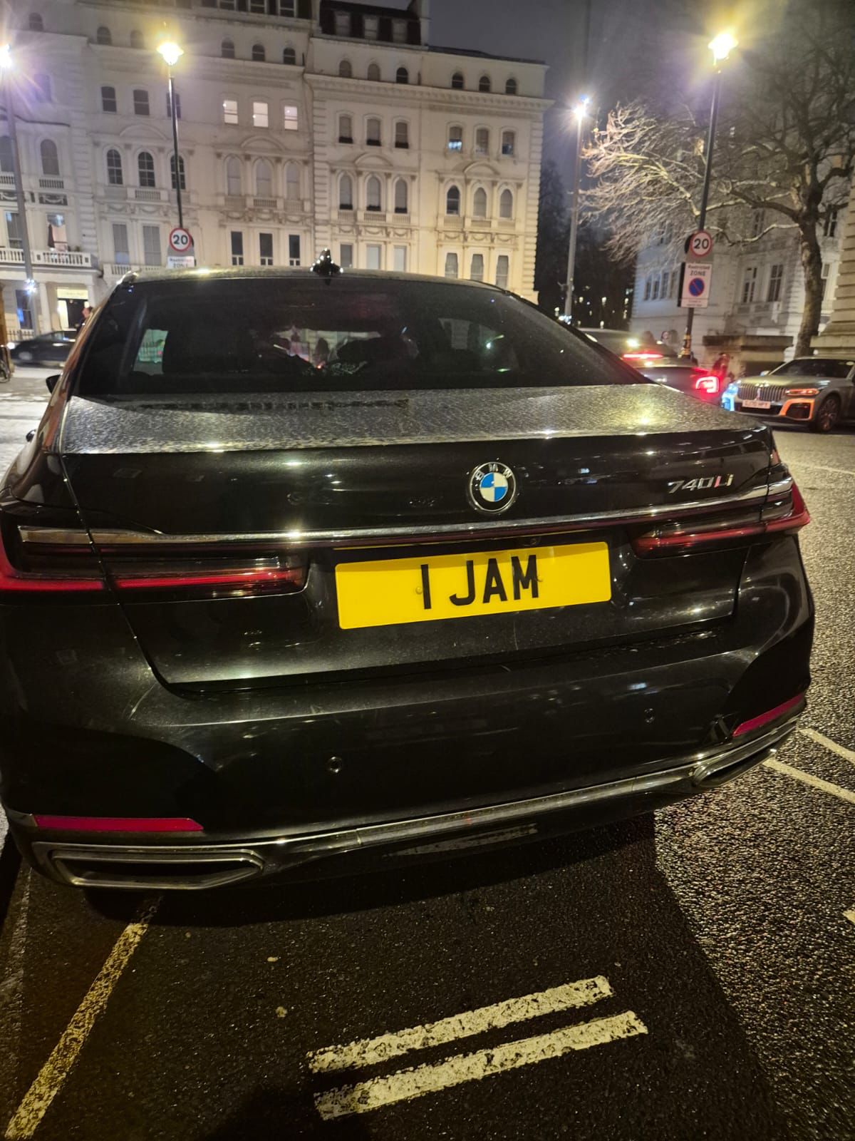 Embassy Diplomatic Flag UK Number Plate of Jamaica - 1 JAM