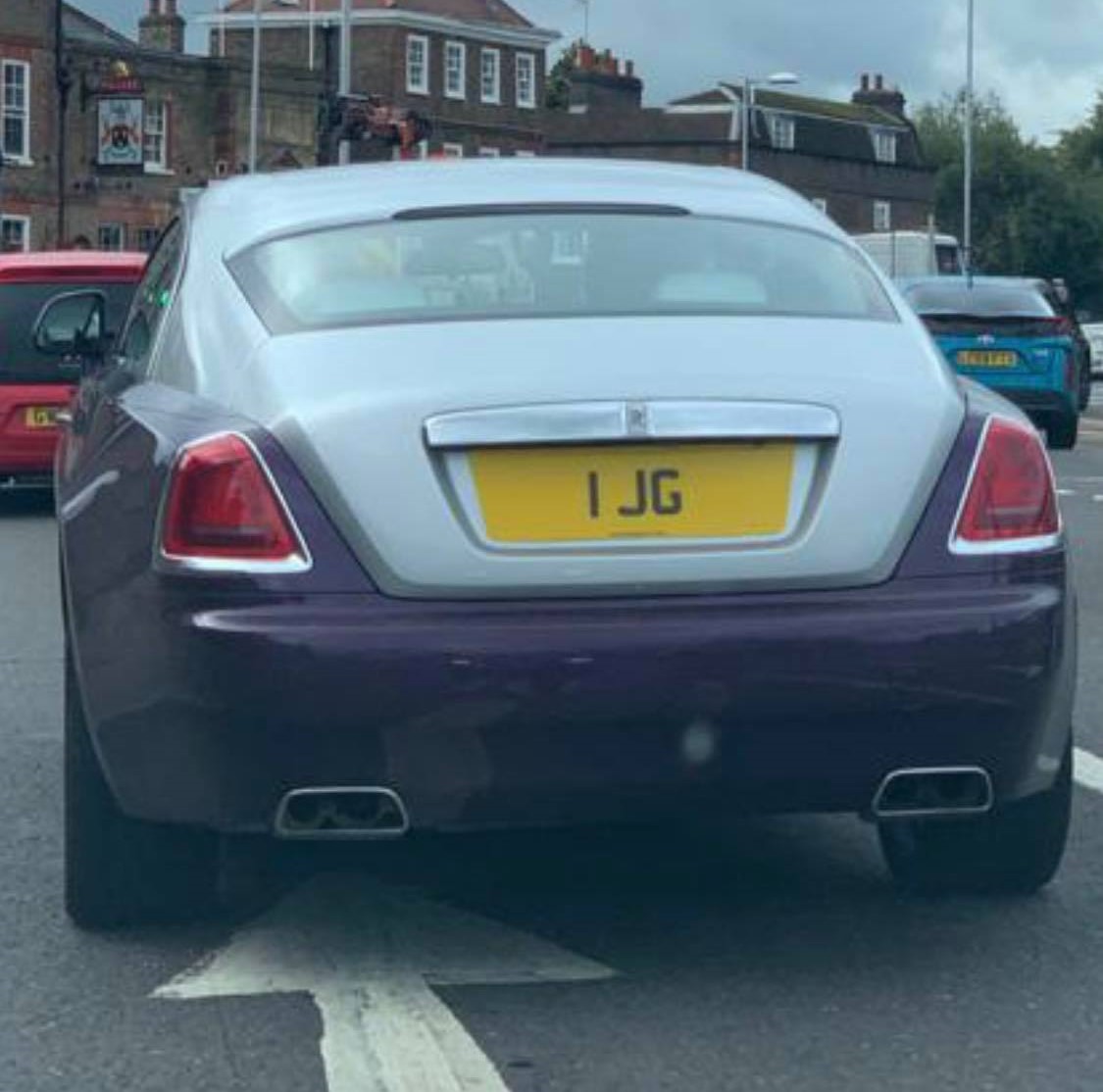 Number Plate 1 JG