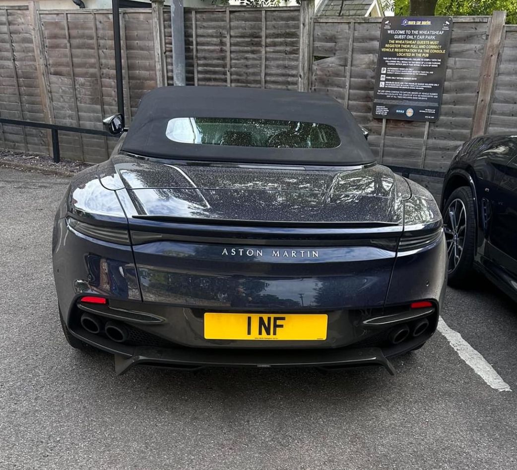 Number Plate 1 NF