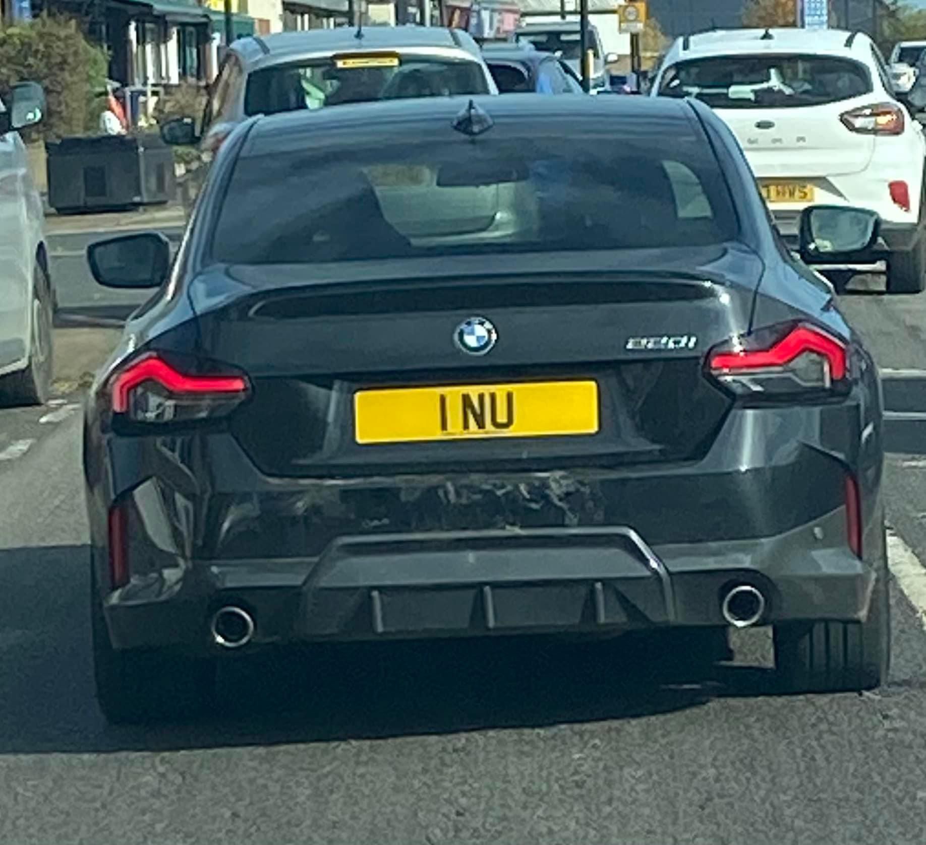 Number Plate 1 NU