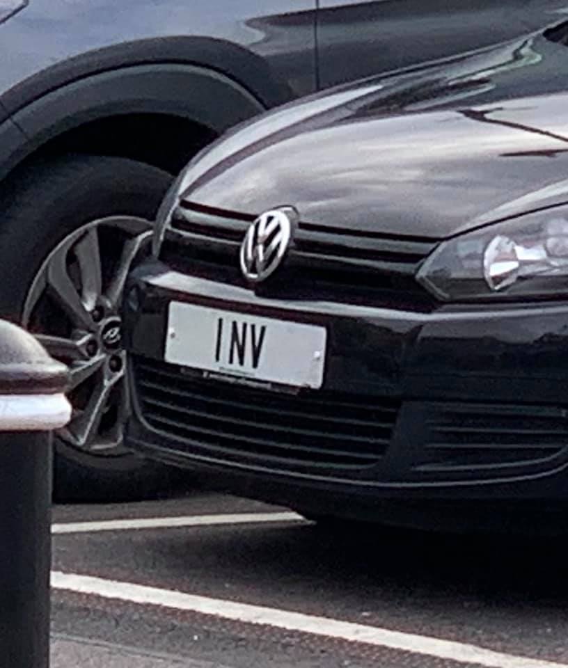 Number Plate 1 NV