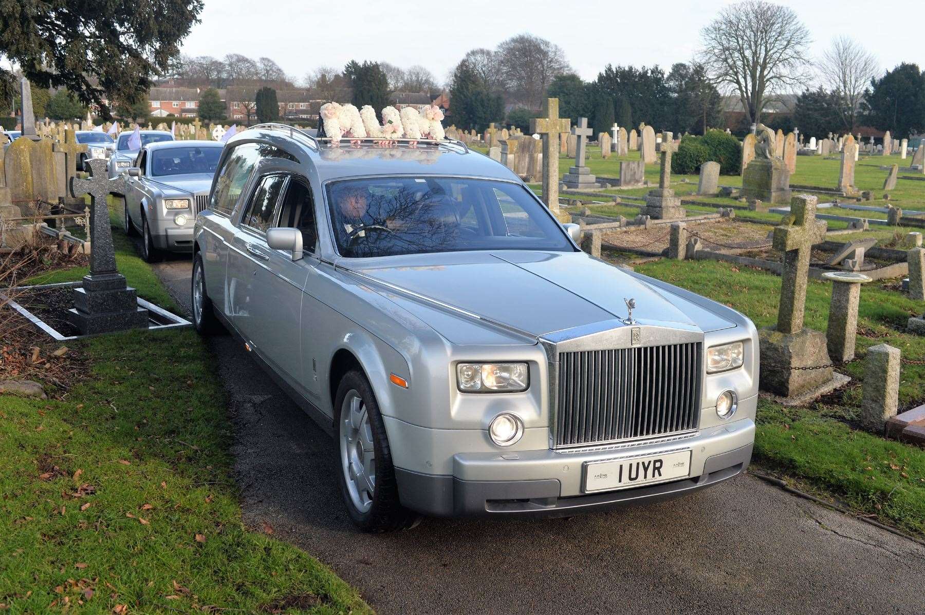 Rolls Royce Phantom VII A.W. Lymn Funeral Director Luxury Car Hire 1 UYR