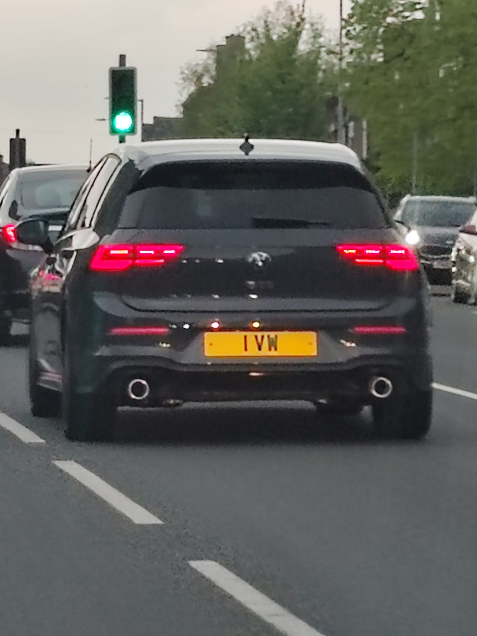 Number Plate 1 VW