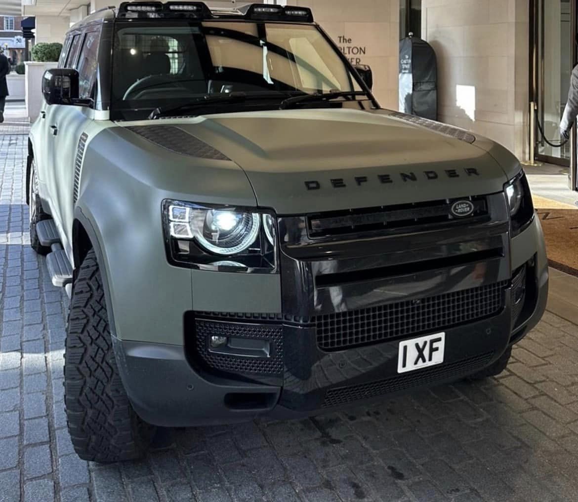 Number Plate 1 XF