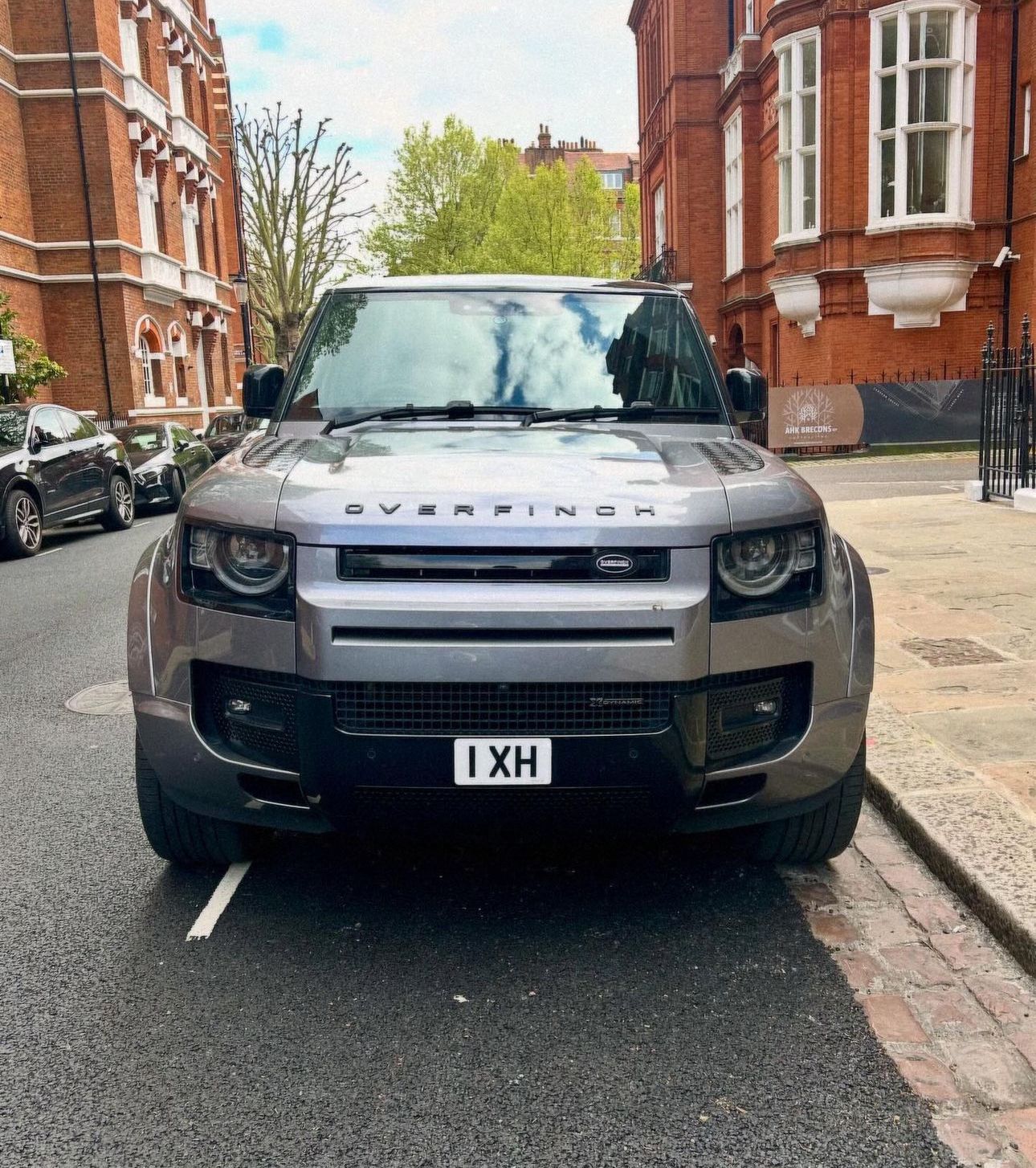 Number Plate 1 XH