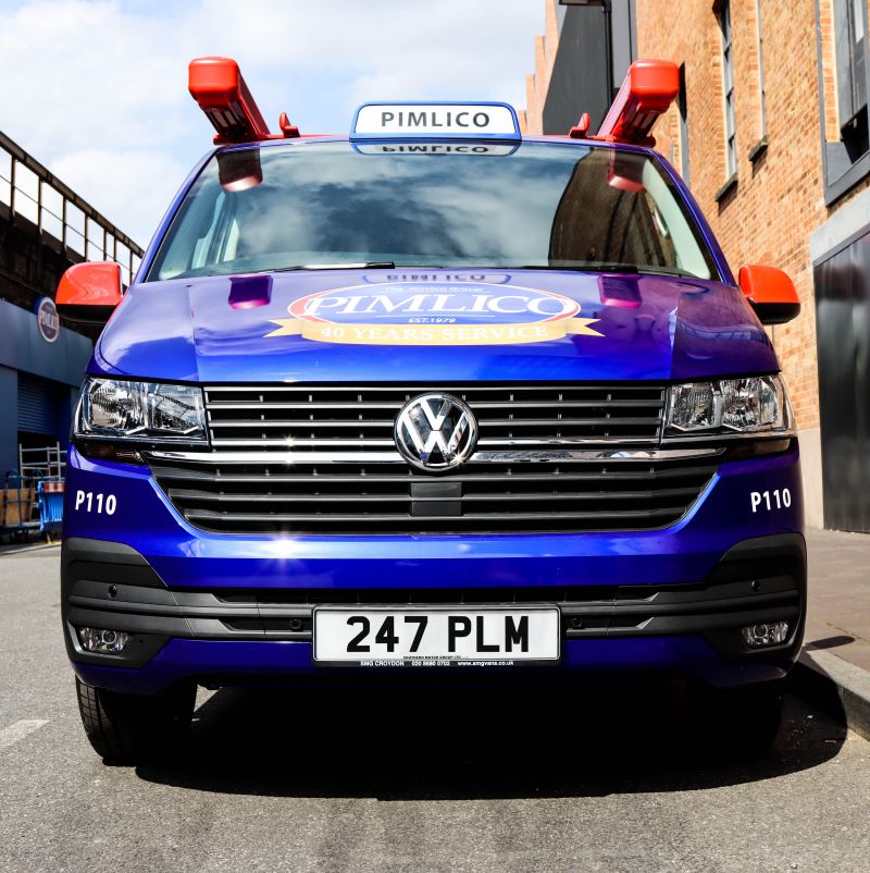 Pimlico Plumbers Number Plate 247 PLM
