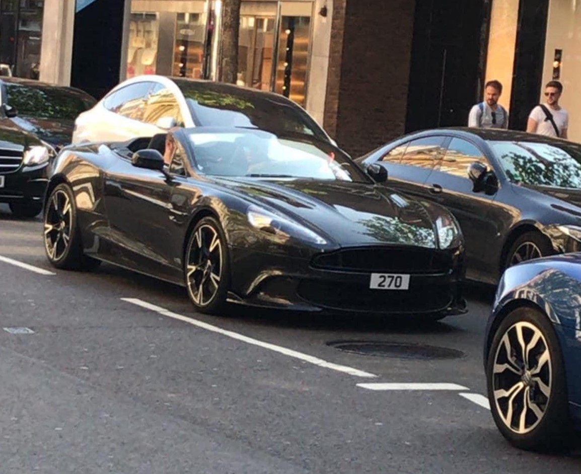 Number Plate All Number Look 27 O