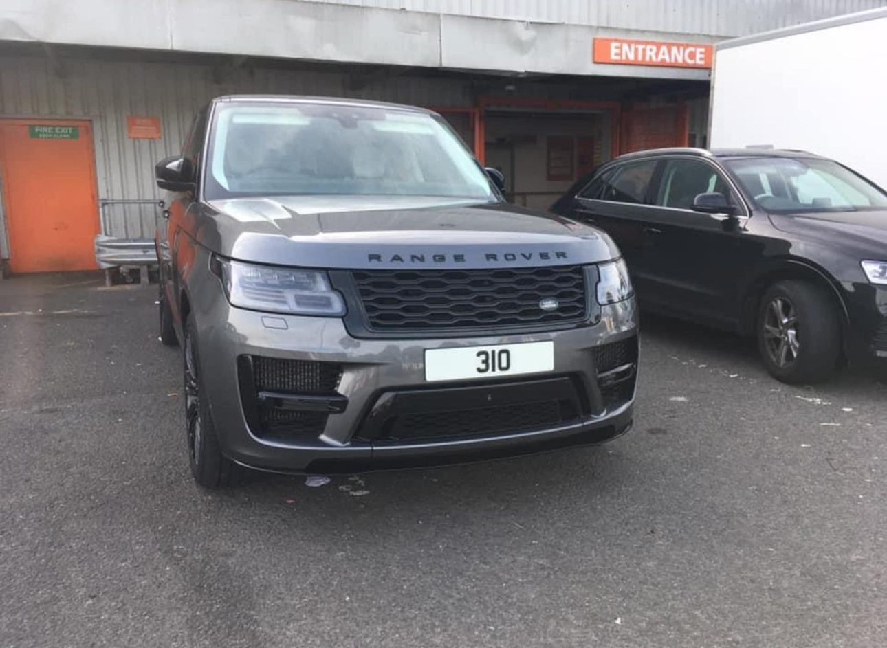 Number Plate All Number Look 31 O