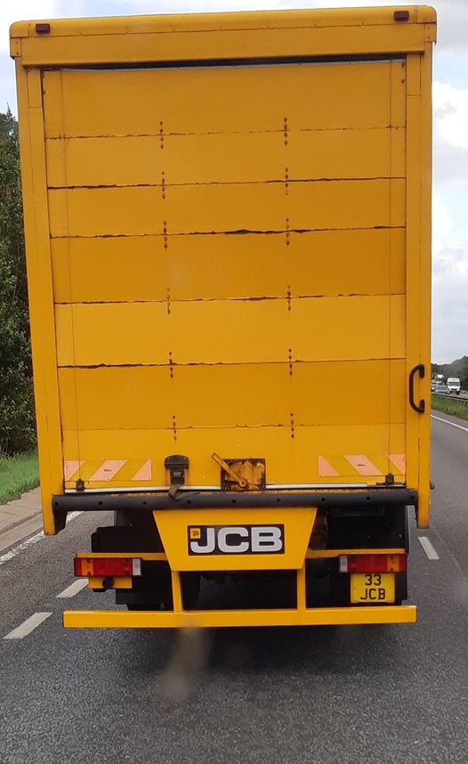 JCB Number Plate 33 JCB