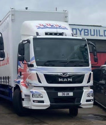 Number Plate UK Packaging PLC 36 UK