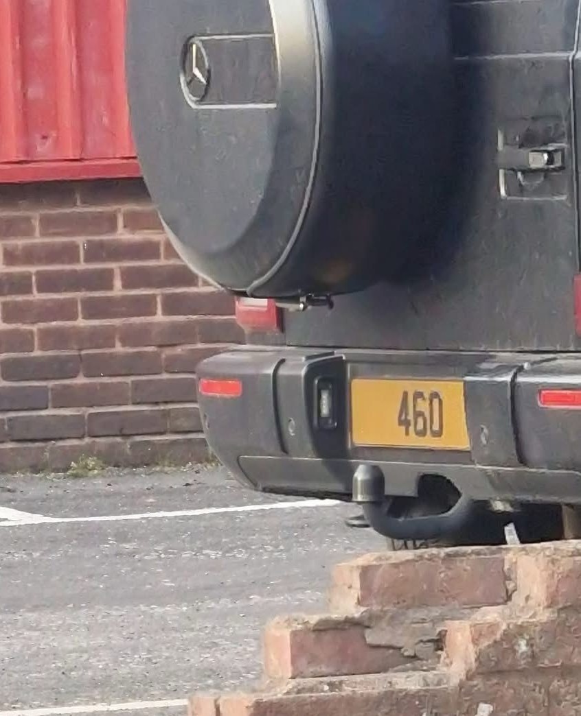 Number Plate All Number Look 46 O