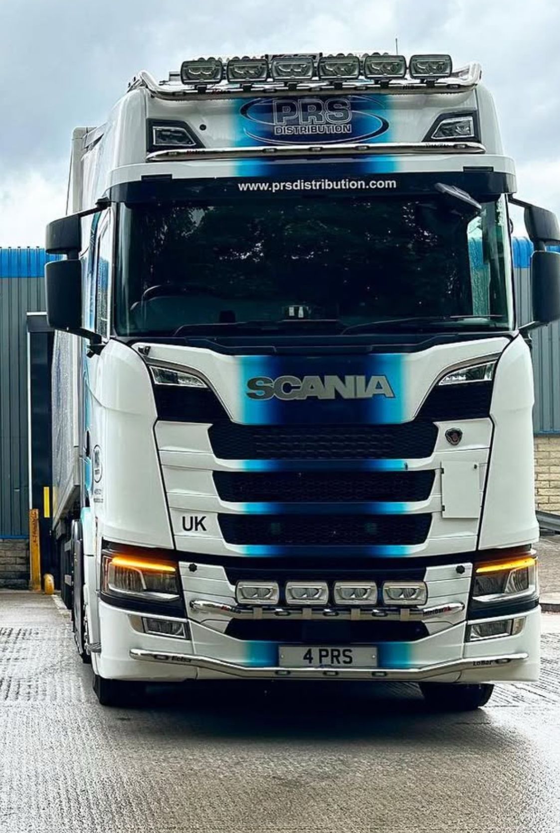 PRS Distribution Number Plate 4 PRS