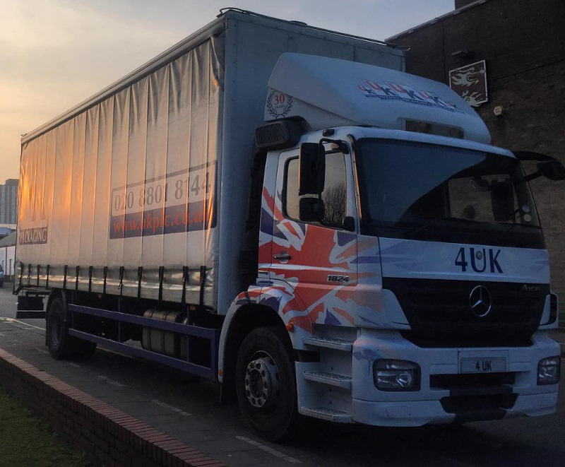 Number Plate UK Packaging PLC 4 UK