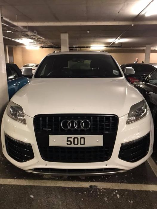 Number Plate All Number Look 5 OO