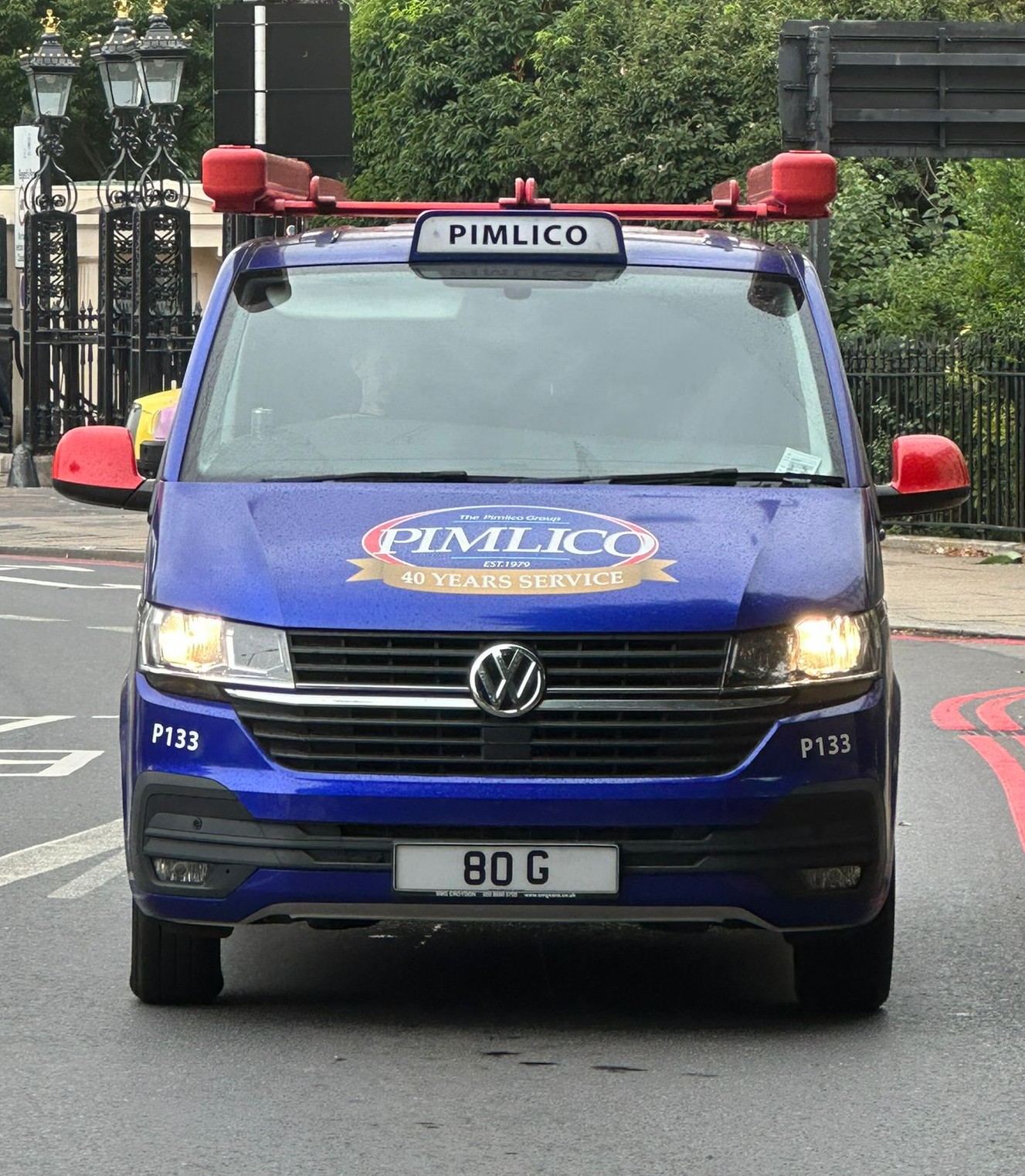Pimlico Plumbers Number Plate 80 G