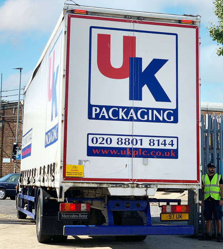 Number Plate UK Packaging PLC 97 UK