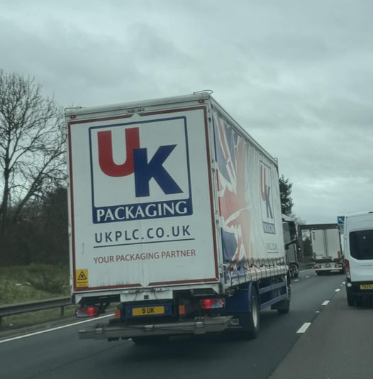 Number Plate UK Packaging PLC 9 UK