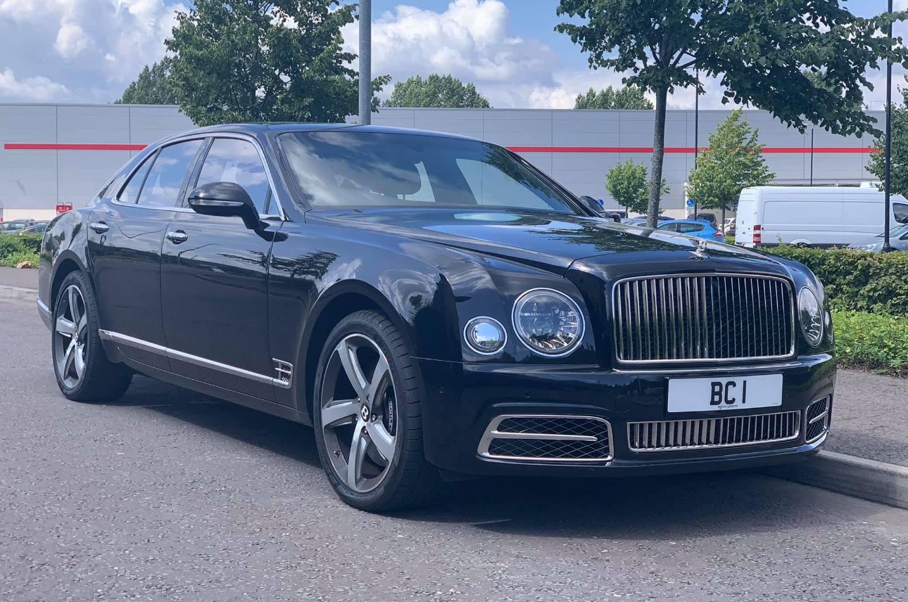 UK Number Plate BC 1