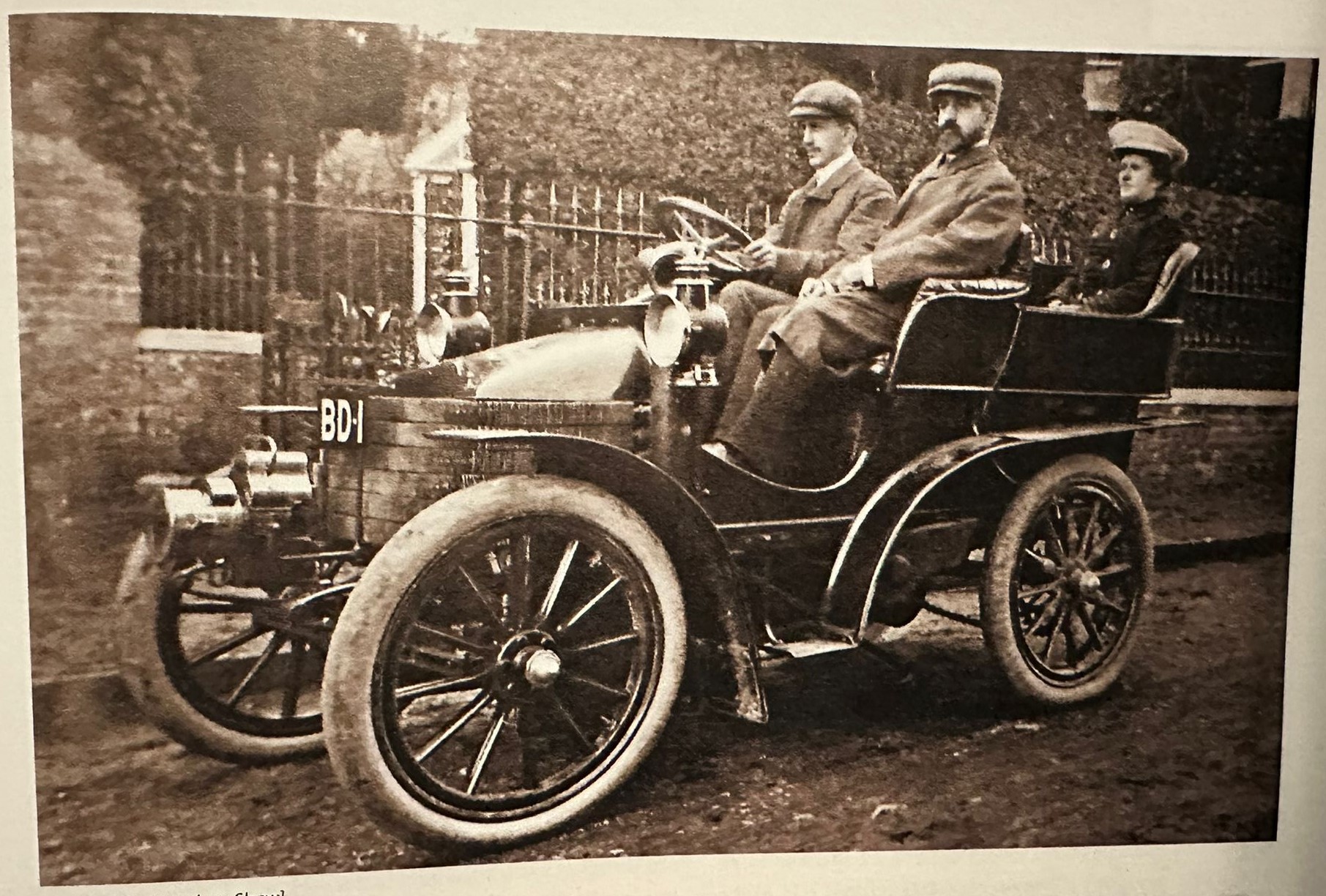 UK Number Plate BD 1