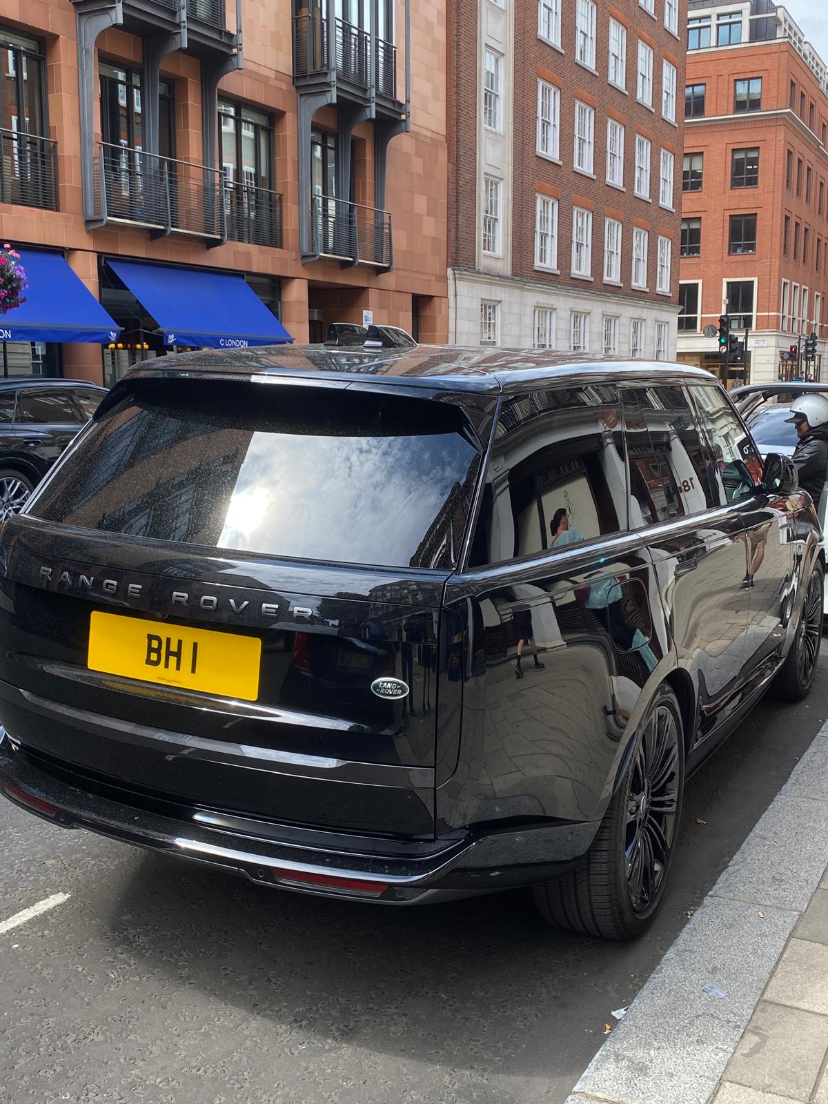UK Number Plate BH 1