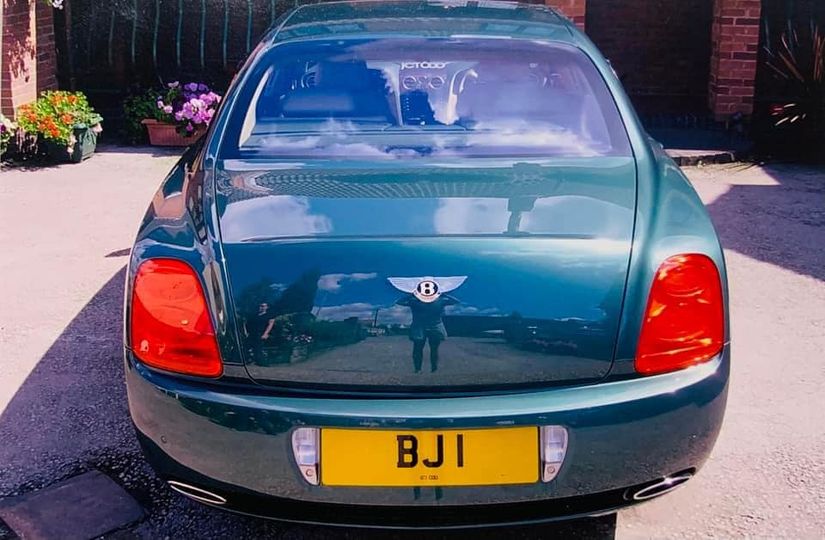 UK Number Plate BJ 1