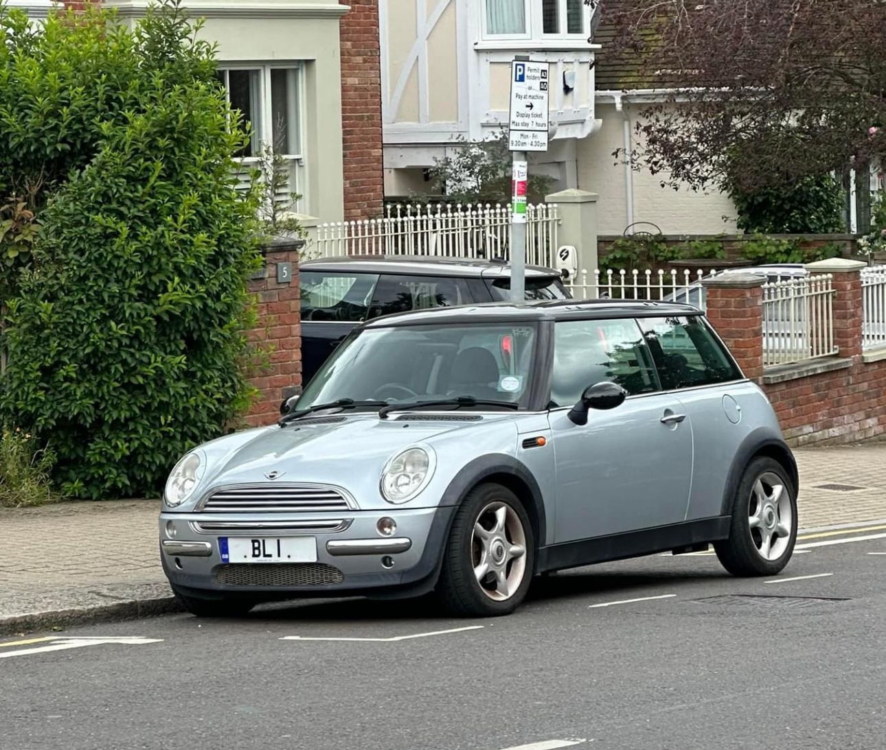 UK Number Plate BL 1