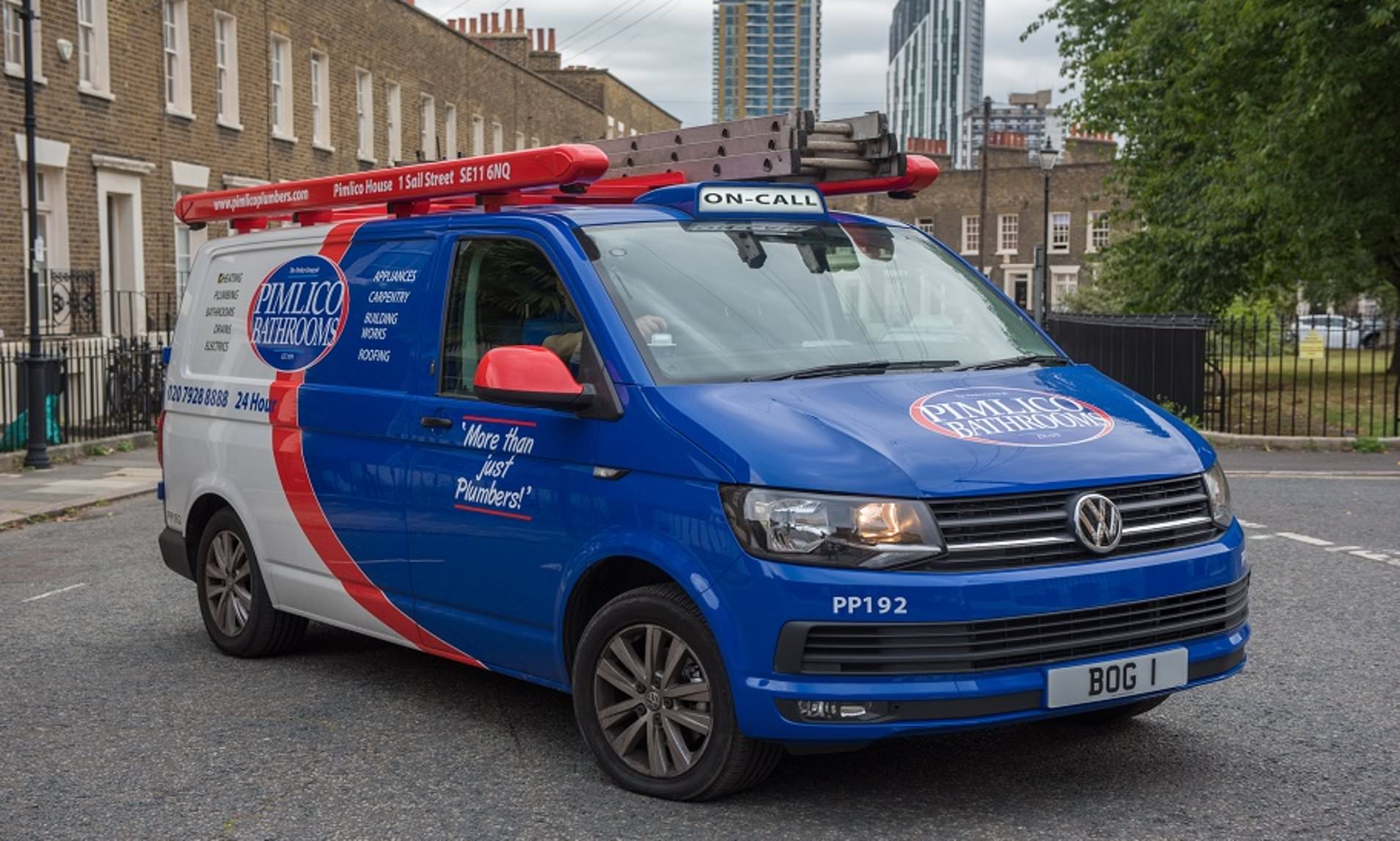 Pimlico Plumbers Number Plate BOG 1