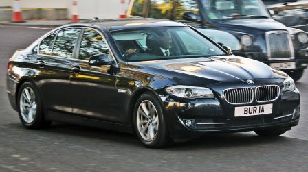 Embassy Diplomatic Flag UK Number Plate of Burundi - BUR 1A