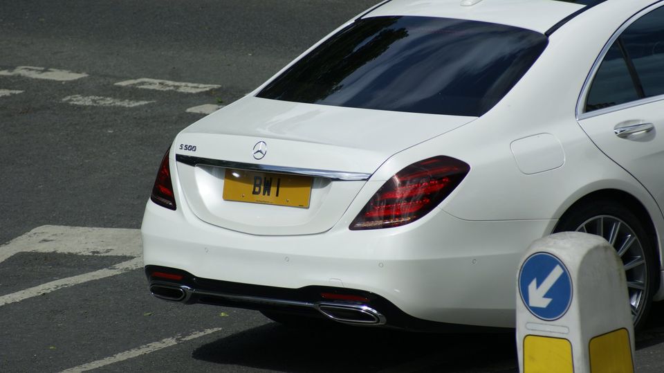 UK Number Plate BW 1